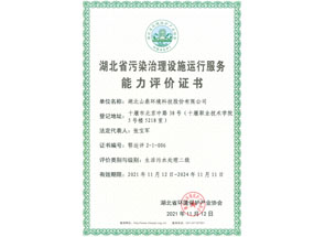 生涯废水处置惩罚证书